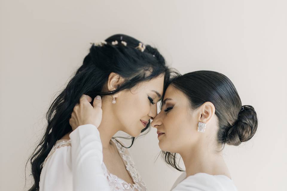 Casamento e ensaio lgbtqi+