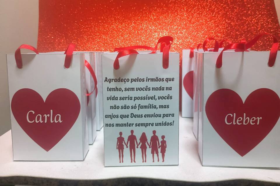 Lembrança personalizada