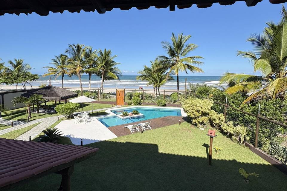 Vista do jardim