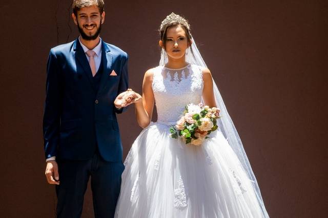 Noivo e noiva