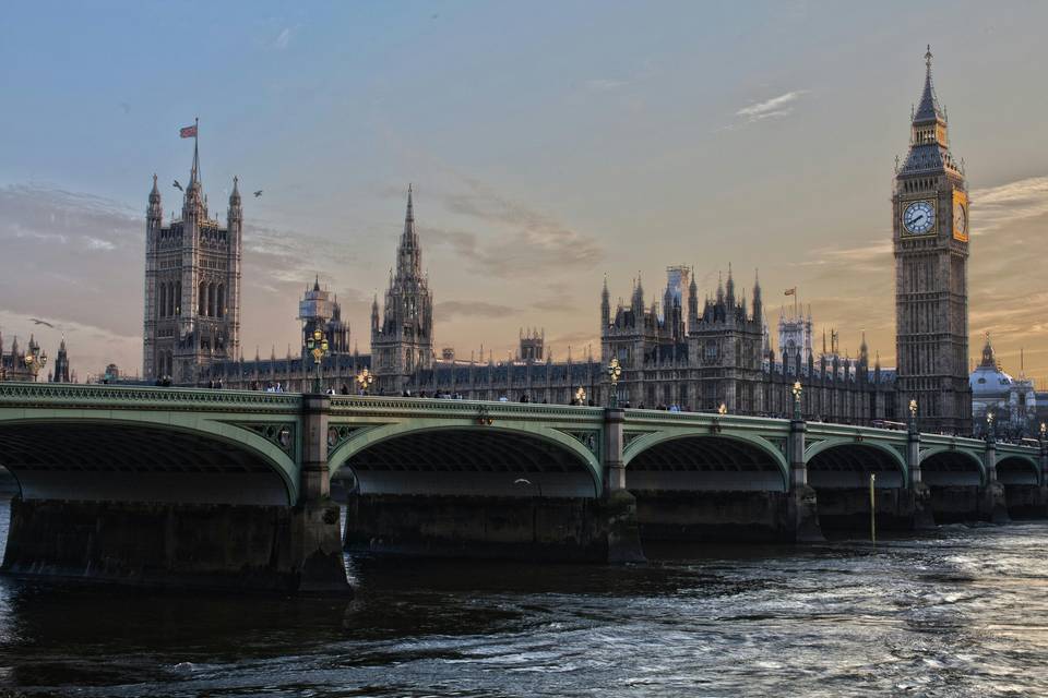 Lua de mel na Inglaterra
