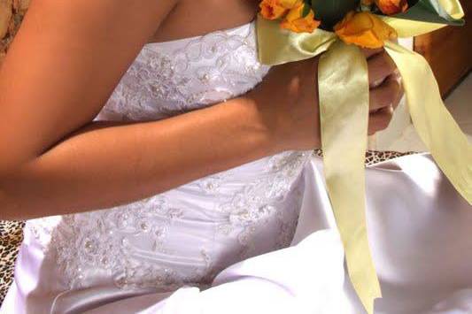 Detalhes da noiva