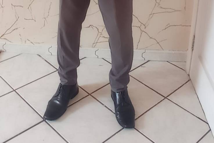 Slim Fit cinza
