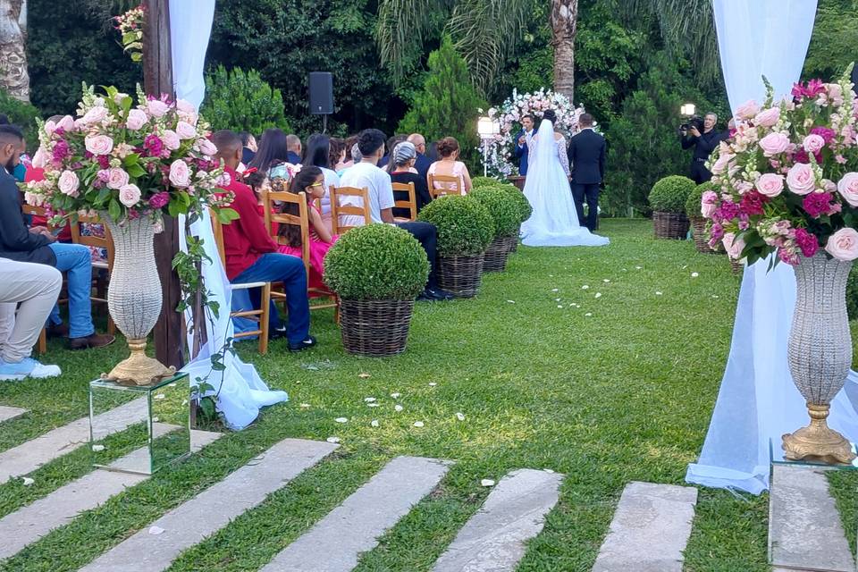 Casamento  ao ar livre