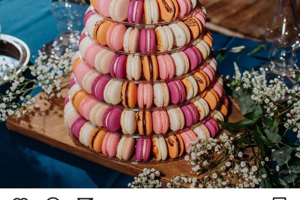 Torre de macarons