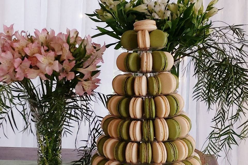Torre de macarons