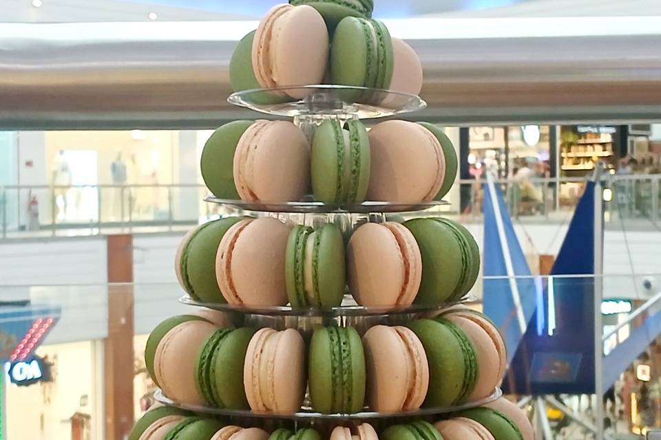 Torre de macarons