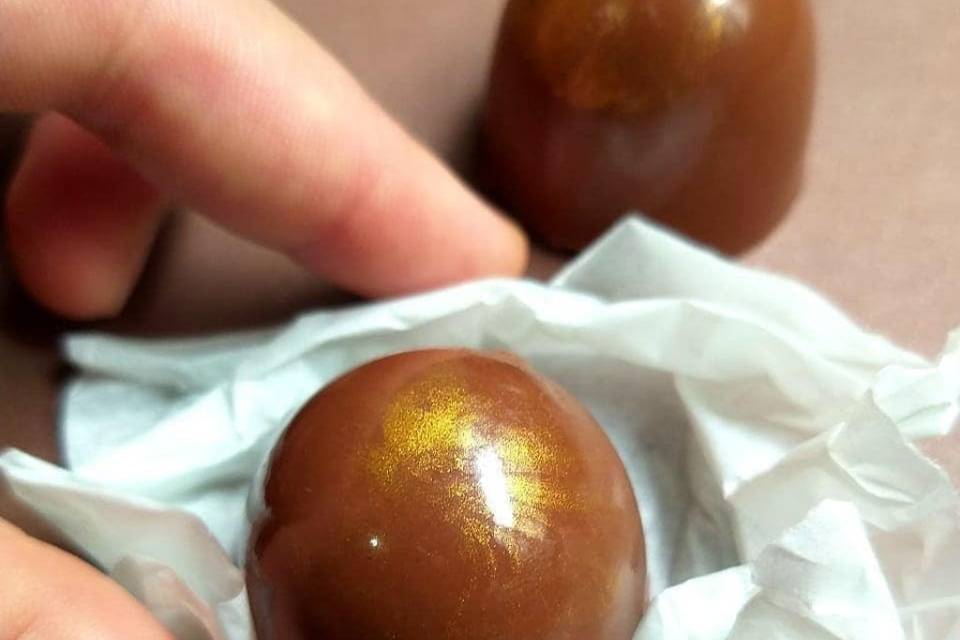 Mini trufa caramelo