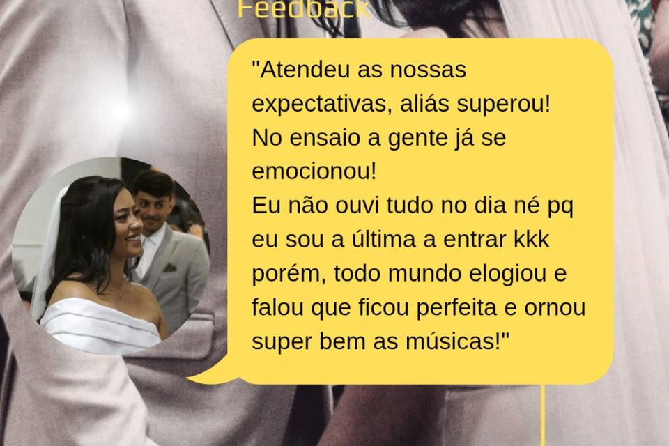 Retorno noiva Giovana