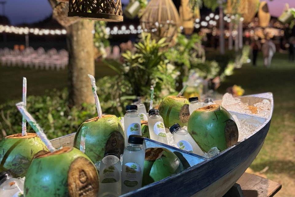 Casamento Tropical ao Entardec