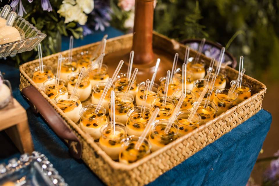 Doces artesanais para casamento
