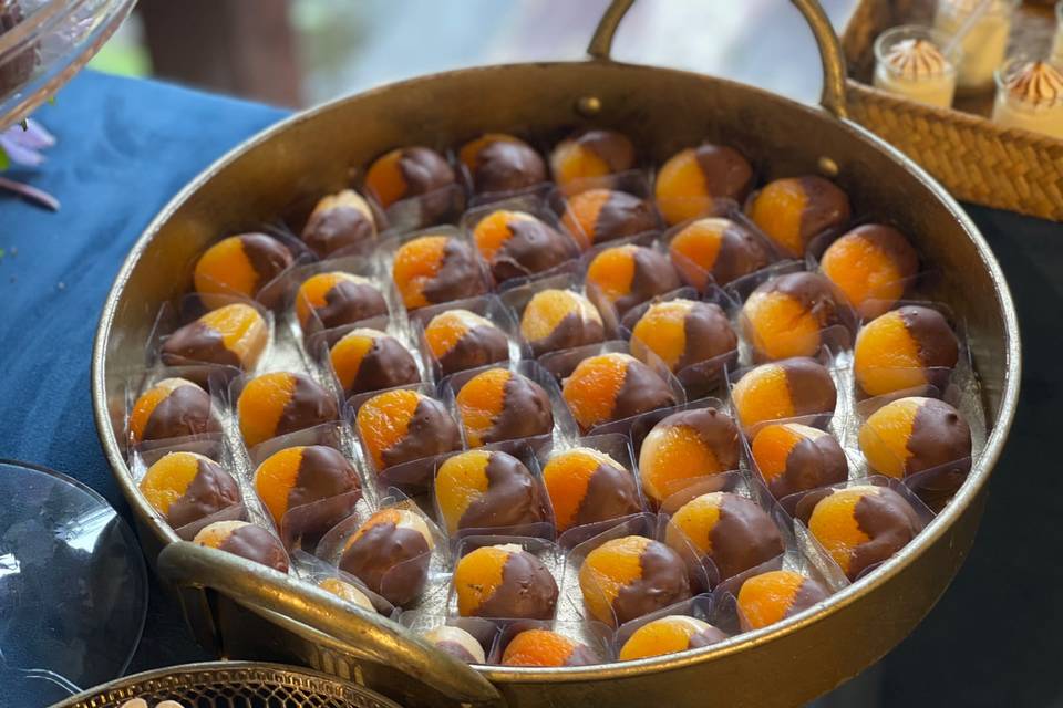 Buffet de doces finos casamento