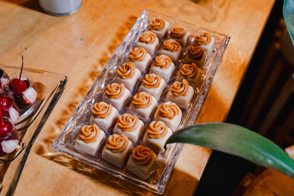Doces artesanais para casamento