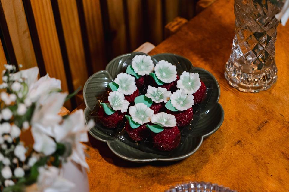 Doces artesanais para casamento