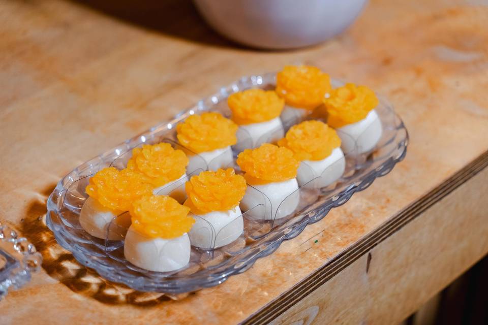 Doces artesanais para casamento
