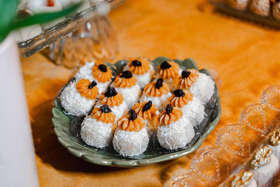 Doces artesanais para casamento