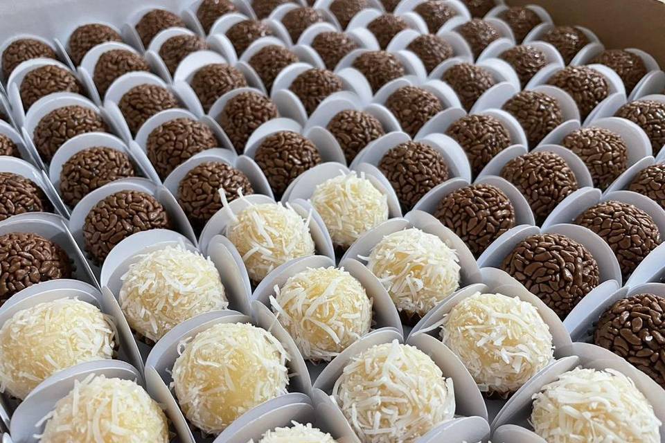 Brigadeiro e beijinho