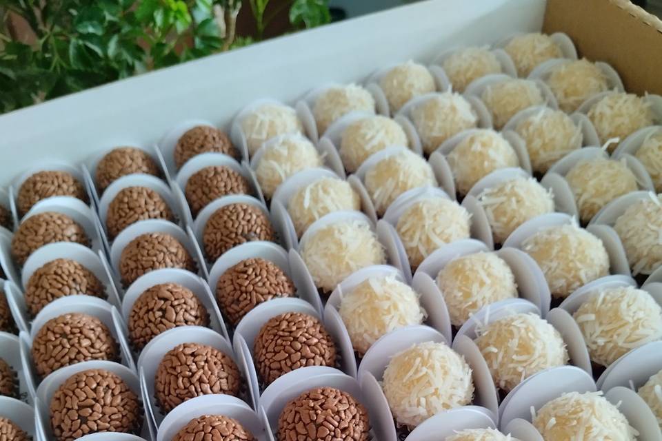 Brigadeiro e beijinho