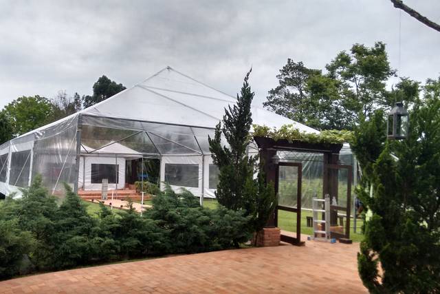 Toldo transparente 10 x 15m