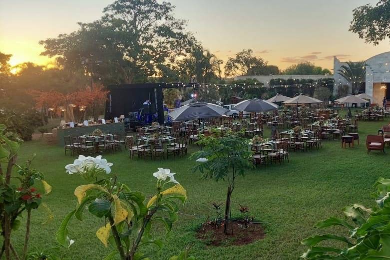 Casamento ao ar livre