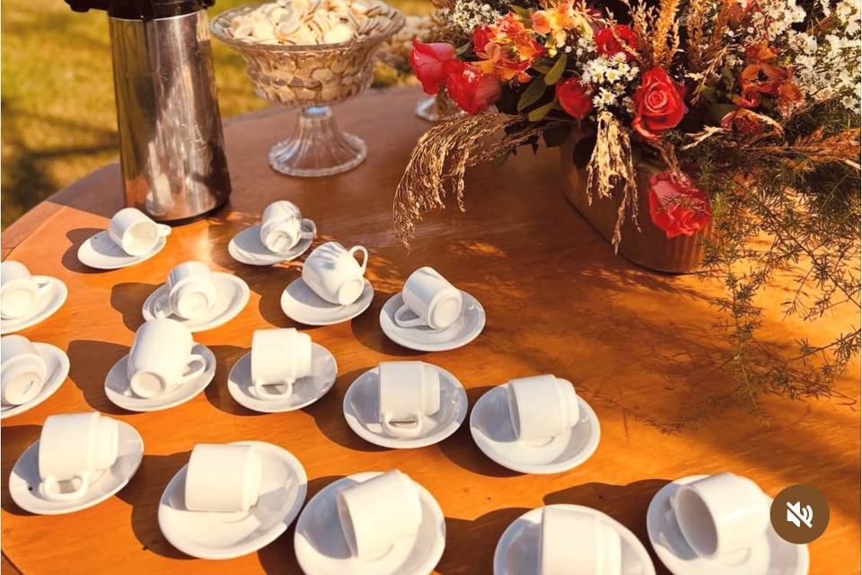 Casamento ao ar livre