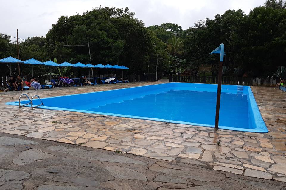 Área da Piscina
