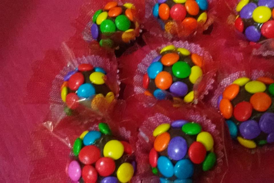 Brigadeiro de M&m's