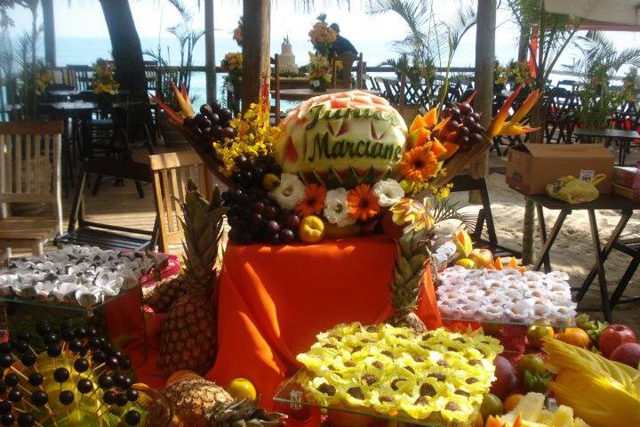 Mesa de frutas Personalizada