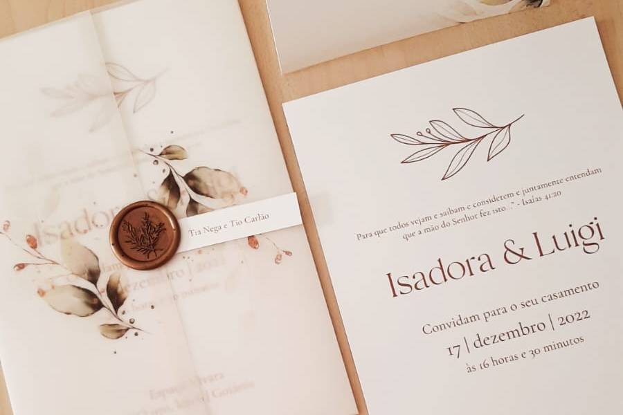 Convite Vegetal Herbal