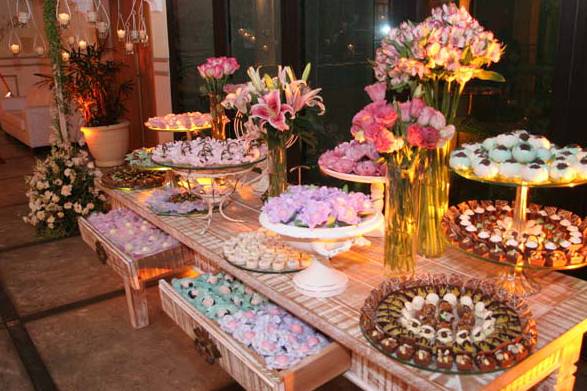 Mesa de aperitivos
