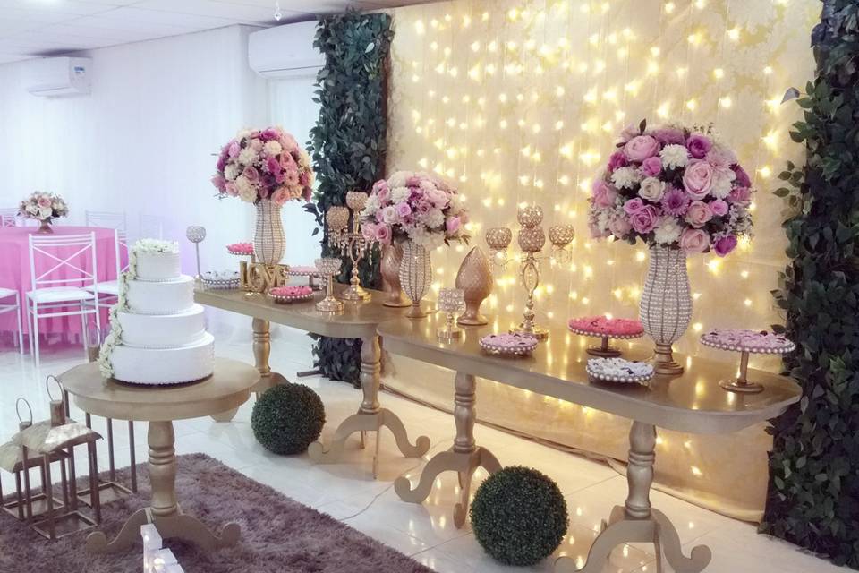 Casamento rosa e dourado 4