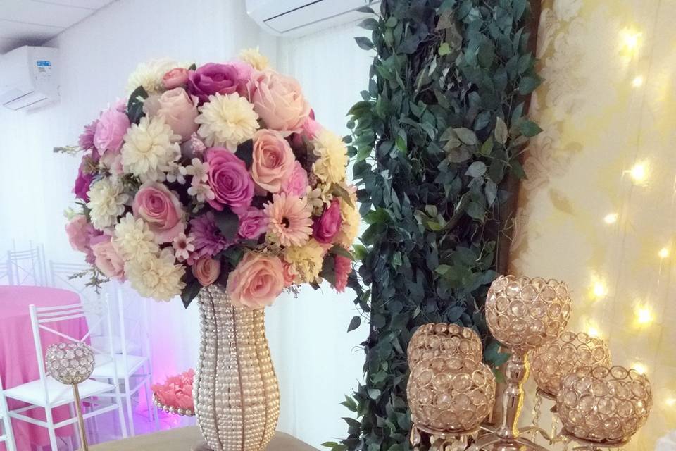 Casamento rosa e dourado 8