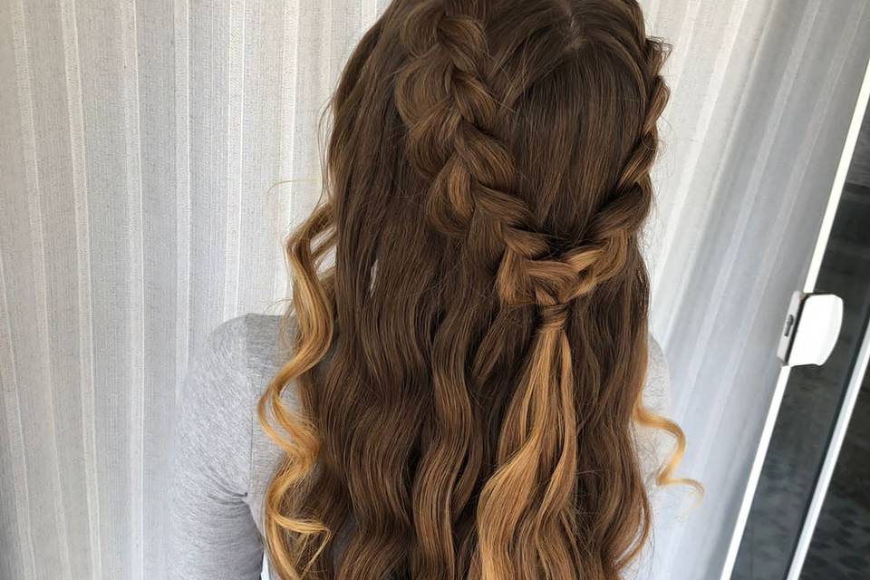 Penteado para fotos