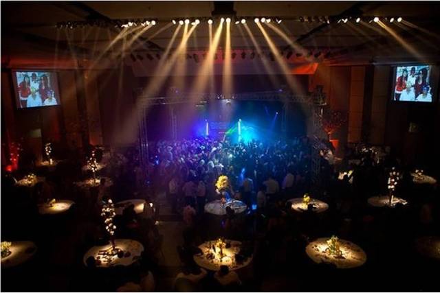 Iluminação de casamento