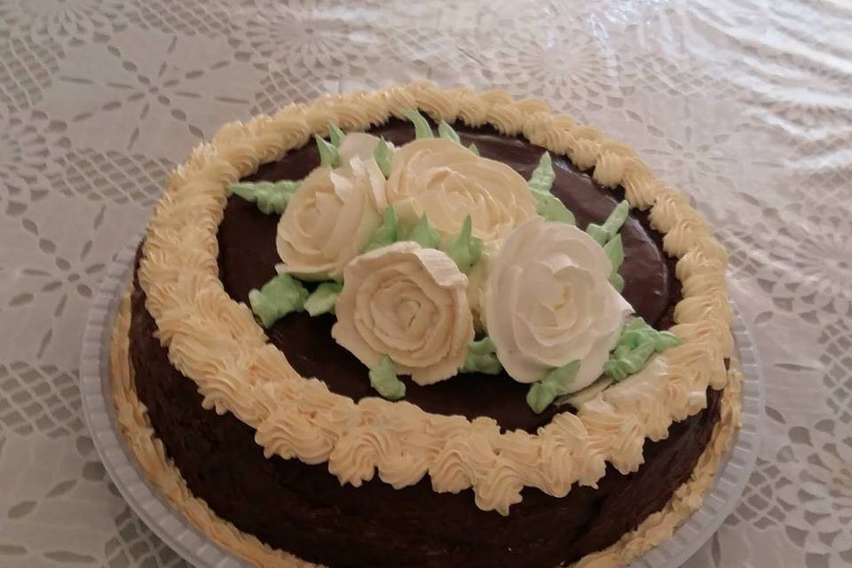 Torta recheios, choco/maracujá