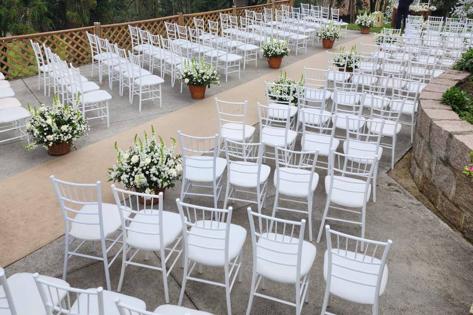 Cerimônia ao ar livre