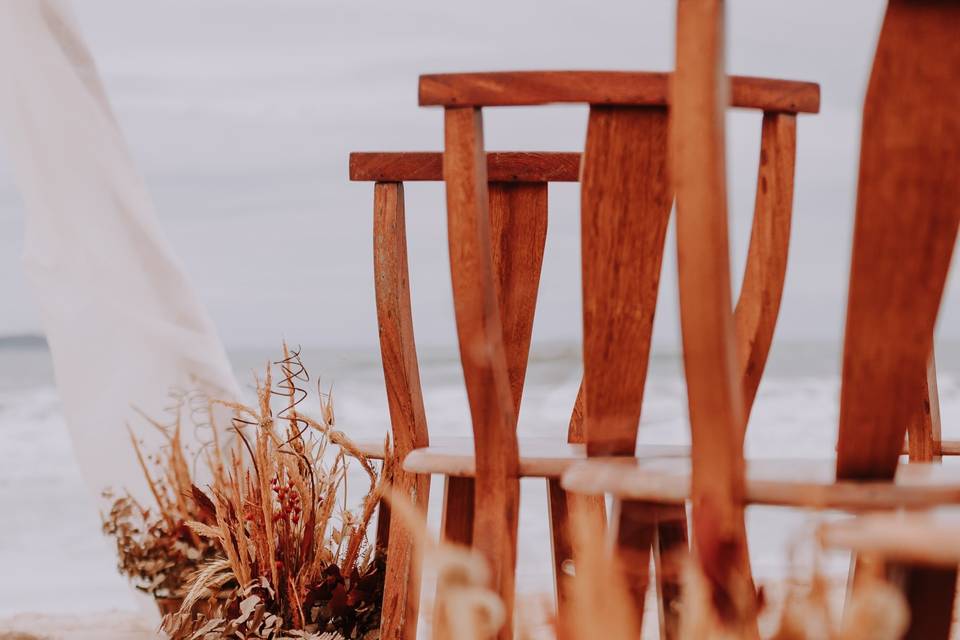 Detalhes decoração praia