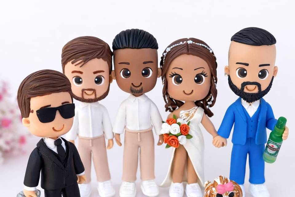 Noivinhos personalizados