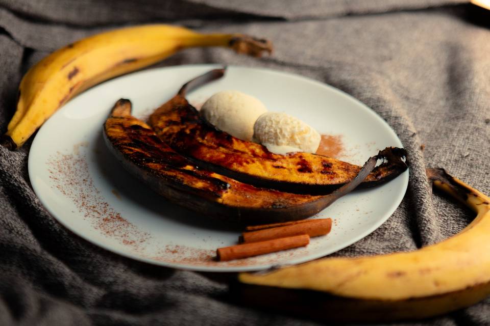 Banana com Sorvete