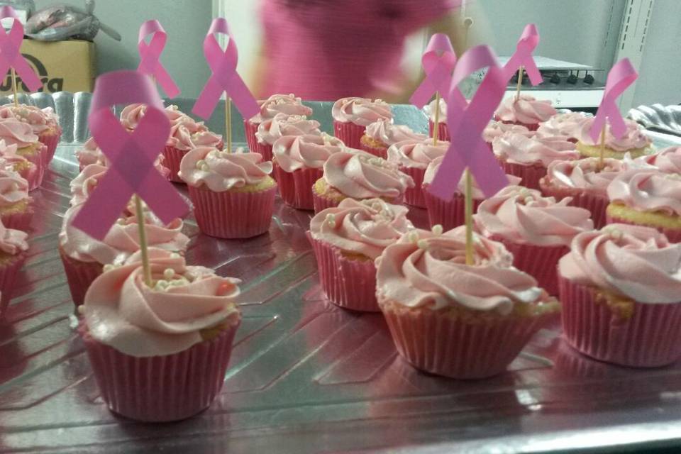 Cupcake  Outubro Rosa