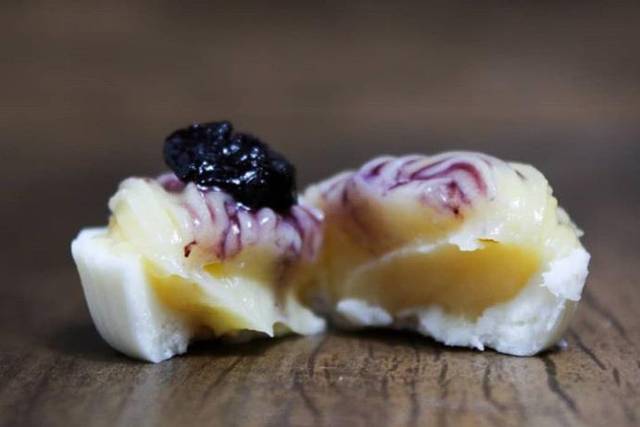 Tacinha de Limão com Blueberry