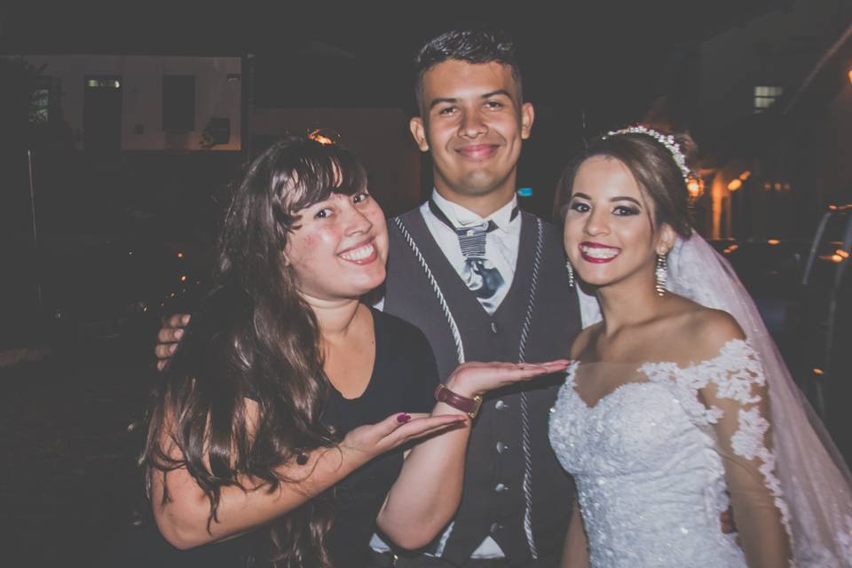 Eu e esses noivos lindos ♥