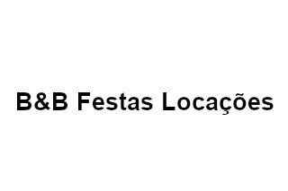 B&b festas locações logo