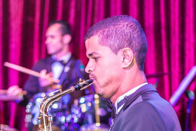 Sax e bateria