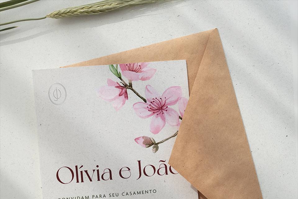 Convite minimalista