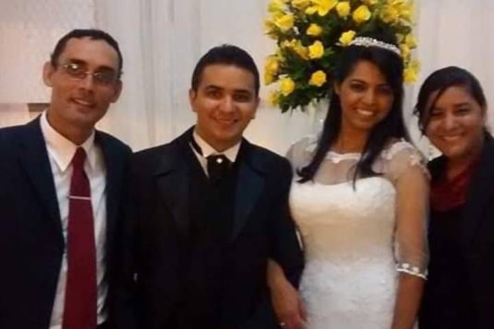 Casamento Woshington e Kaline