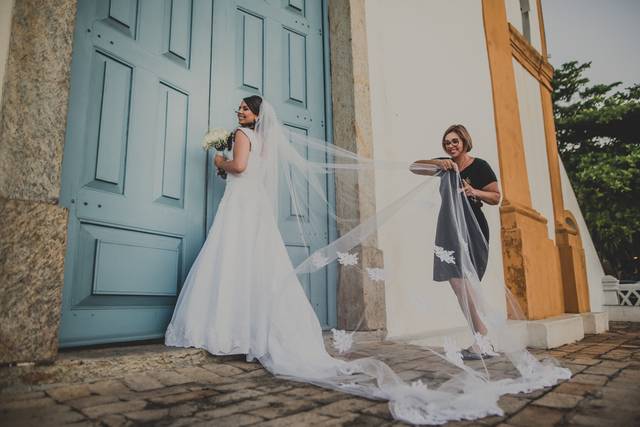 Momento só eu e a noiva