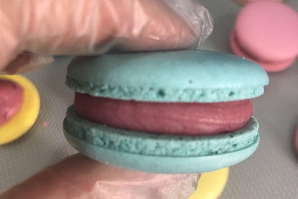 Macaron Frutas vermelhas