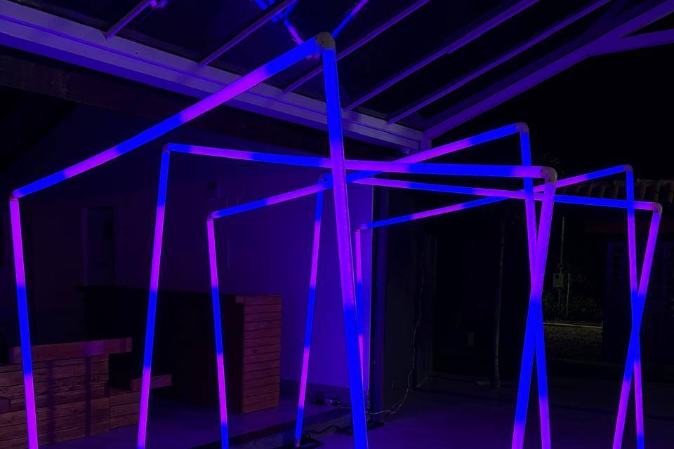 Entrada de Led Inclinada