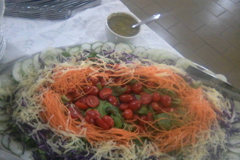 Salada folhas